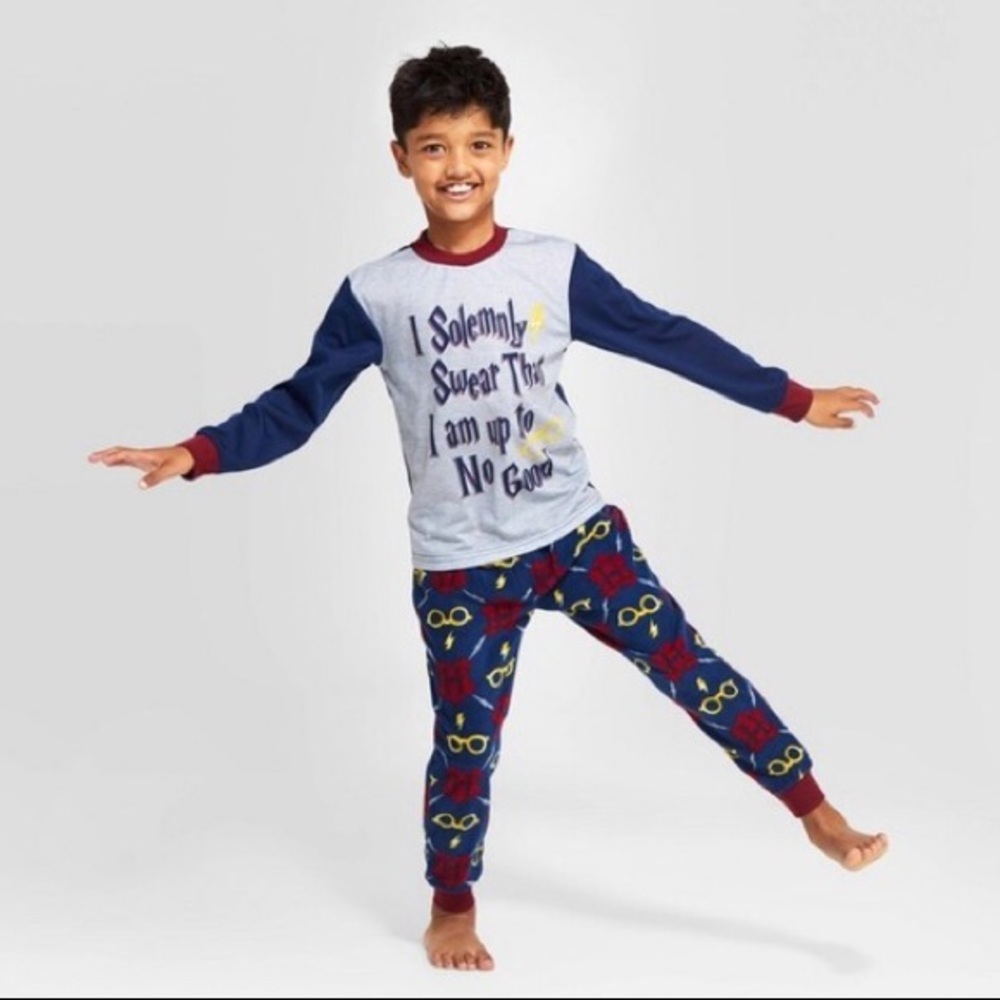 NWT Harry Potter Kids Pajama Set - Picture 2 of 4